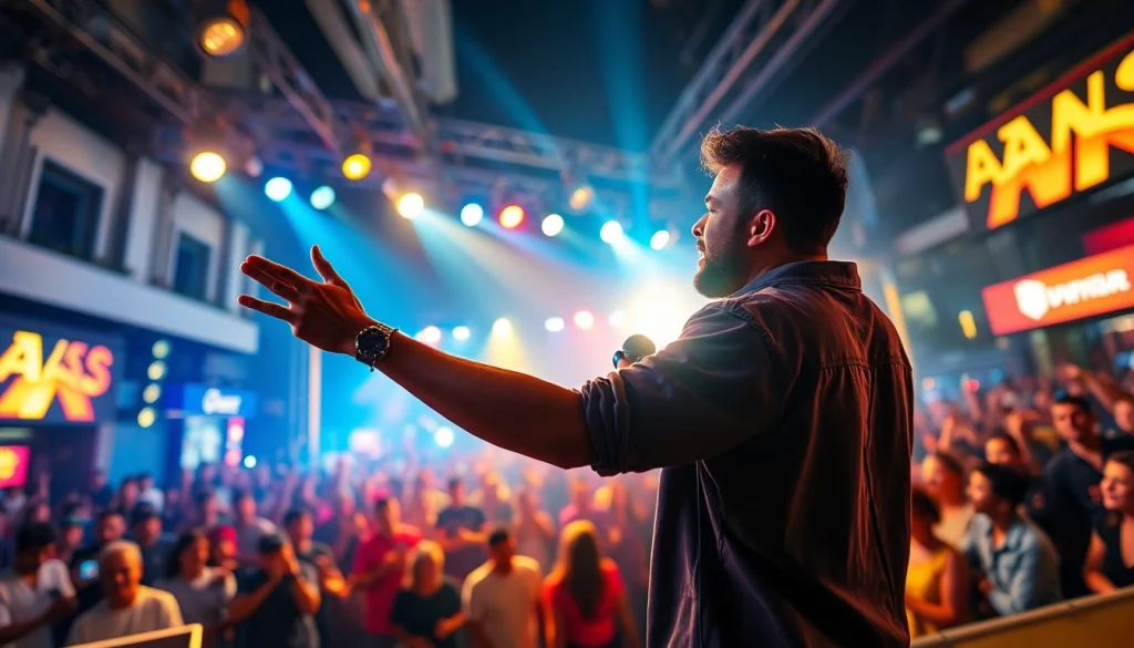 Ok88 captivating audience during a live performance, creating an unforgettable concert experience.